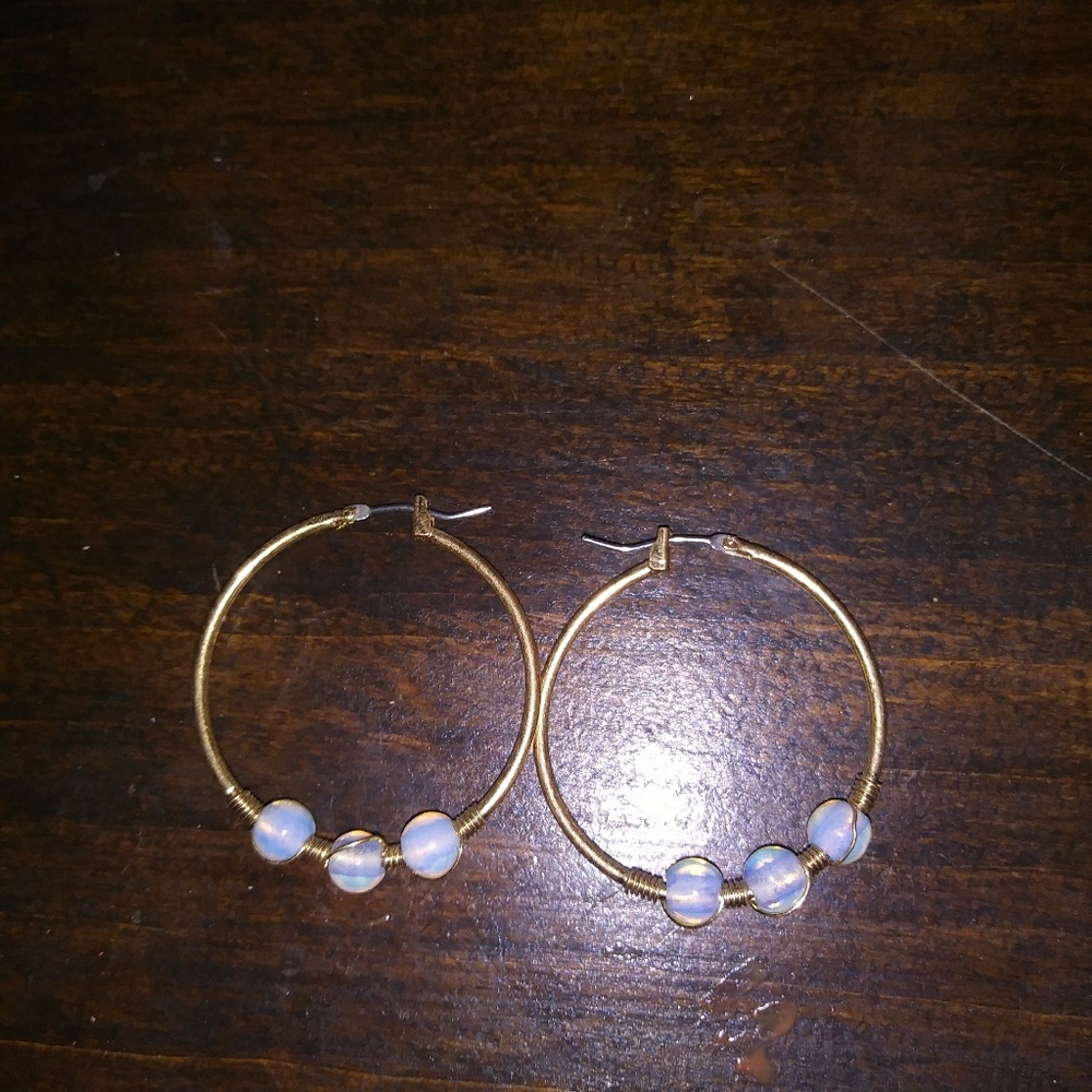Hoop earrings